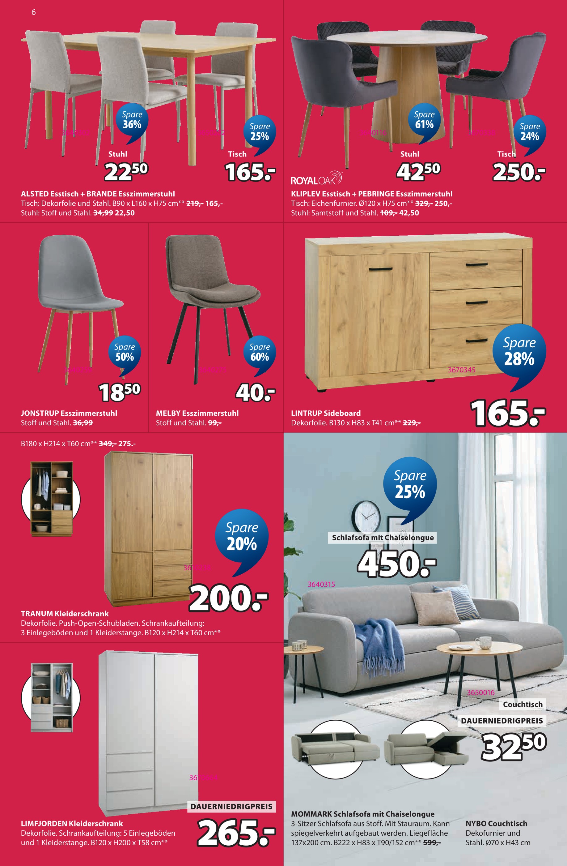 Sofa Angebot im aktuellen JYSK Prospekt auf Seite 7